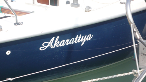 Papa Akarattya hajóteszt